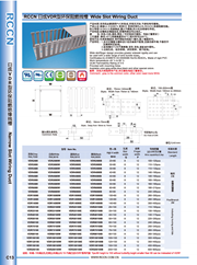 RCCN Coarse tooth flame - retardant trunking VDR