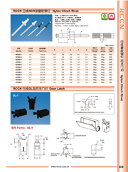 RCCN Plastic rivets NCR