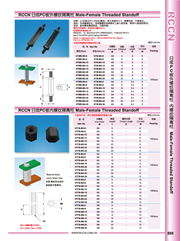 RCCN PC board external thread isolation column