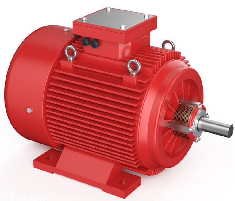 After damp three-phase asynchronous motor how to deal with