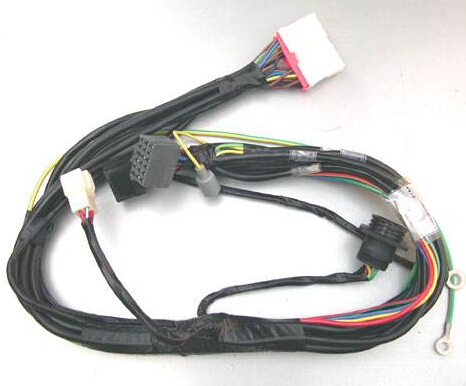 Automobile wiring arrangement principle