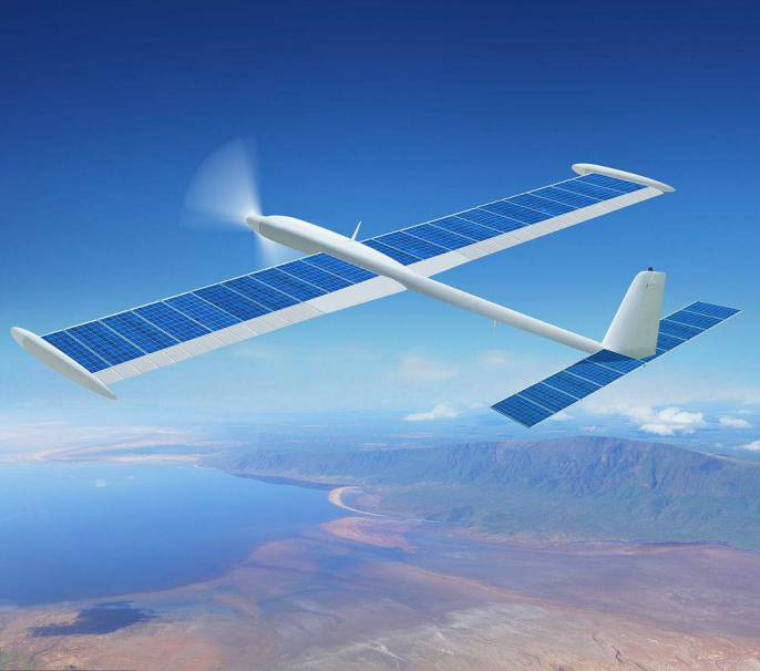 Utilizing solar drones to build airborne local area networks