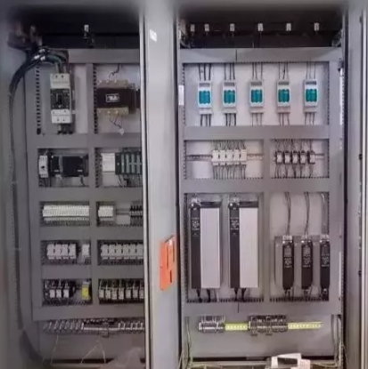Graphical complete electrical distribution cabinet principle